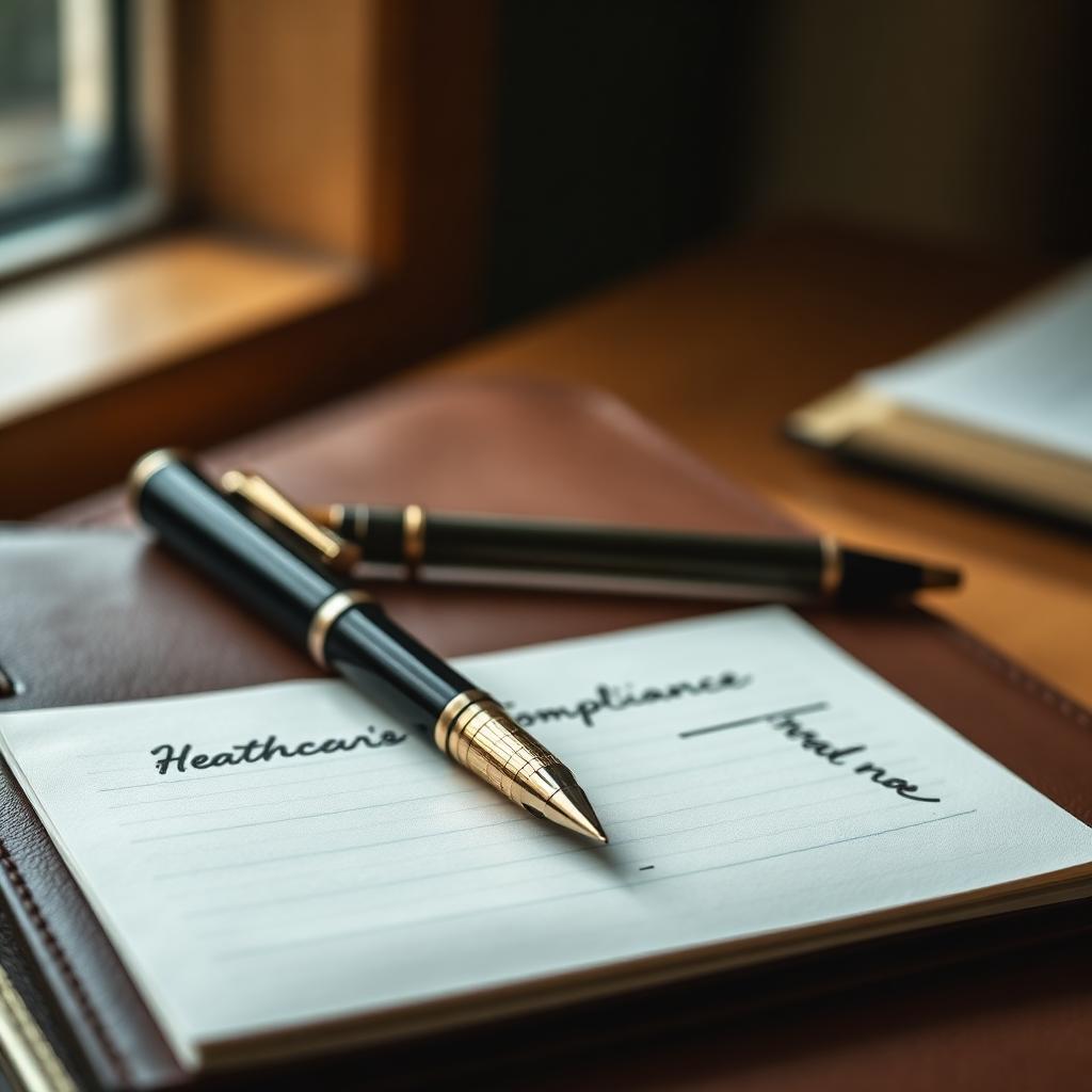 Organized financial notes and portfolio